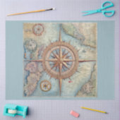 Design der Nautic Compass Series 3 Seidenpapier (Basteln)