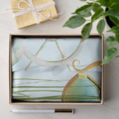 Design der Nautic-Serie 12 Seidenpapier (Geschenk)