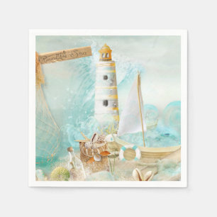 Design der Nautical Series 11 Serviette