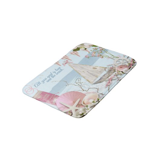 Design der Nautikreihe 3 Badematte (Schrägansicht)