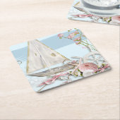 Design der Nautikreihe 3 Rechteckiger Pappuntersetzer (angewinkelt)