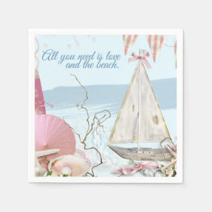 Design der Nautikreihe 3 Serviette