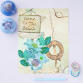 Design der Nautikserie 2 Flyer (Einzeln)