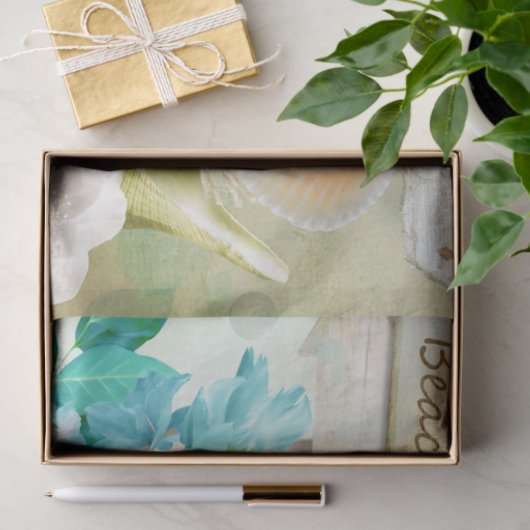 Design der Nautikserie 2 Seidenpapier (Geschenk)