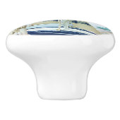 Design der Nautikserie 4 Keramikknauf (Seitenansicht)