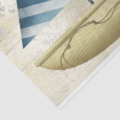 Design der Nautikserie 5 Seidenpapier (Ausschnitt)