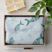 Design der Nautikserie 6 Seidenpapier (Geschenk)