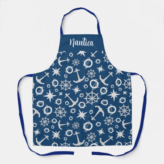 Design der nautischen Elemente Schürze (Vorderseite)