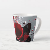 Design der neuesten Tasse Blume (Rechte Ecke)