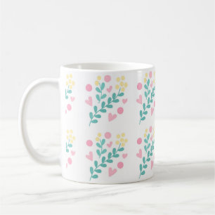 Design der niedlichen Blume Kaffeetasse