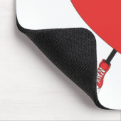 Design der Niedlichen Liebe in der Herzform Mousepad (Ecke)