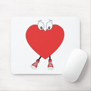 Design der Niedlichen Liebe in der Herzform Mousepad