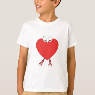 Design der Niedlichen Liebe in der Herzform T-Shirt