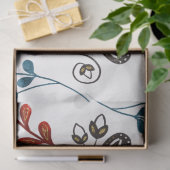 Design der Nordic Tile Serie 5 Seidenpapier (Geschenk)