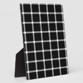 Design der optischen Gittertäuschung Fotoplatte (Seite)