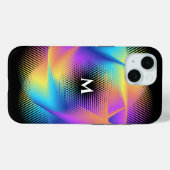 Design der optischen Neon-Illusion Case-Mate iPhone Hülle (Rückseite (Horizontal))