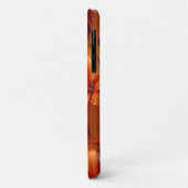 Design der orangen LIEBE Case-Mate iPhone Hülle (Hinten/Links)