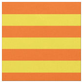 Design der orangen und gelben Streifen Stoff (Nahaufnahme)