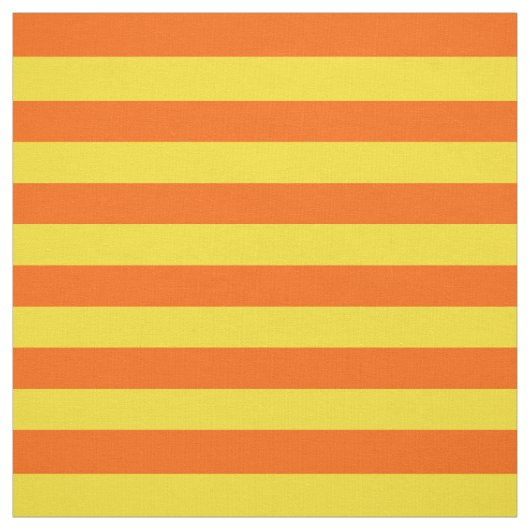 Design der orangen und gelben Streifen Stoff (Muster)