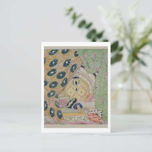 Design der orientalischen Landschaft (Farbe litho) Postkarte (Stehend Vorderseite)