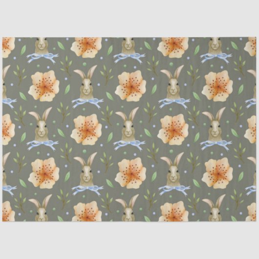 Design der Osterhase 12 Seidenpapier (Vorderseite)