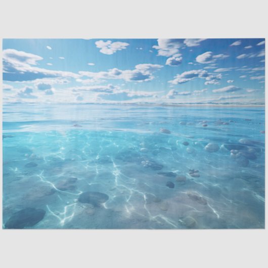 Design der Paradise Serie #1 Seidenpapier (Vorderseite)