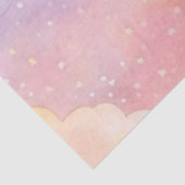 Design der pastellfarbenen Cloud-Serie 1 Seidenpapier (Ausschnitt)