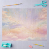Design der pastellfarbenen Cloud-Serie 5 Seidenpapier (Basteln)