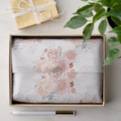 Design der Peach- und Silver-Serie 11 Seidenpapier (Geschenk)