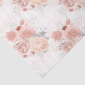 Design der Peach- und Silver-Serie 11 Seidenpapier (Ausschnitt)