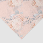 Design der Peach- und Silver-Serie 13 Seidenpapier (Ausschnitt)