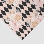 Design der Peach- und Silver-Serie 14 Seidenpapier (Ausschnitt)