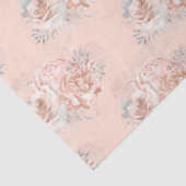 Design der Peach- und Silver-Serie 15 Seidenpapier (Ausschnitt)