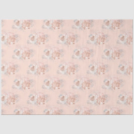 Design der Peach- und Silver-Serie 15 Seidenpapier