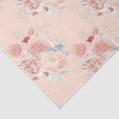 Design der Peach- und Silver-Serie 16 Seidenpapier (Ausschnitt)