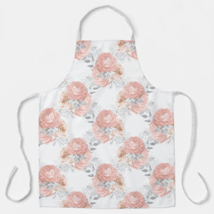 Design der Peach- und Silver-Serie 2 Schürze
