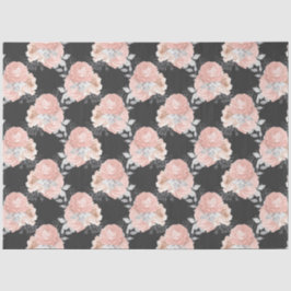 Design der Peach- und Silver-Serie 5 Seidenpapier