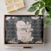 Design der Peach- und Silver-Serie 7 Seidenpapier (Geschenk)