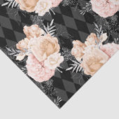 Design der Peach- und Silver-Serie 7 Seidenpapier (Ausschnitt)