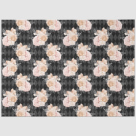 Design der Peach- und Silver-Serie 7 Seidenpapier