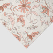 Design der Peachy Floral Series 7 Seidenpapier (Ausschnitt)
