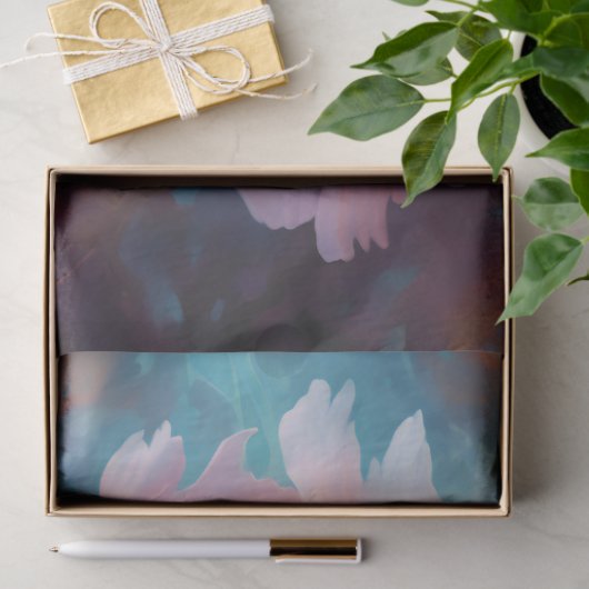 Design der Peonies-Serie 8 Seidenpapier (Geschenk)