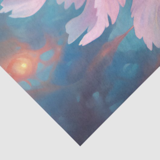 Design der Peonies-Serie 8 Seidenpapier (Ausschnitt)