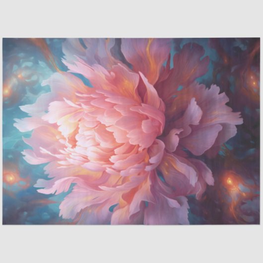 Design der Peonies-Serie 8 Seidenpapier (Vorderseite)