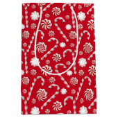 Design der Pfefferminzspeckserie 1 Mittlere Geschenktüte (Vorderseite)