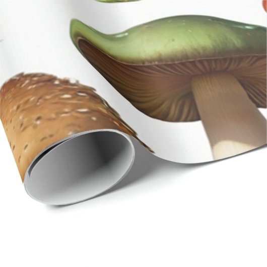 Design der Pilzkollektion Geschenkpapier (Rolleneckpunkt)