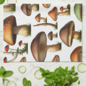 Design der Pilzkollektion Geschirrtuch (Gefaltet)