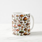 Design der Pilzkollektion Kaffeetasse (VorderseiteRechts)