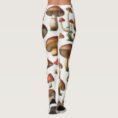 Design der Pilzkollektion Leggings (Rückseite)