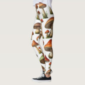 Design der Pilzkollektion Leggings (Links)